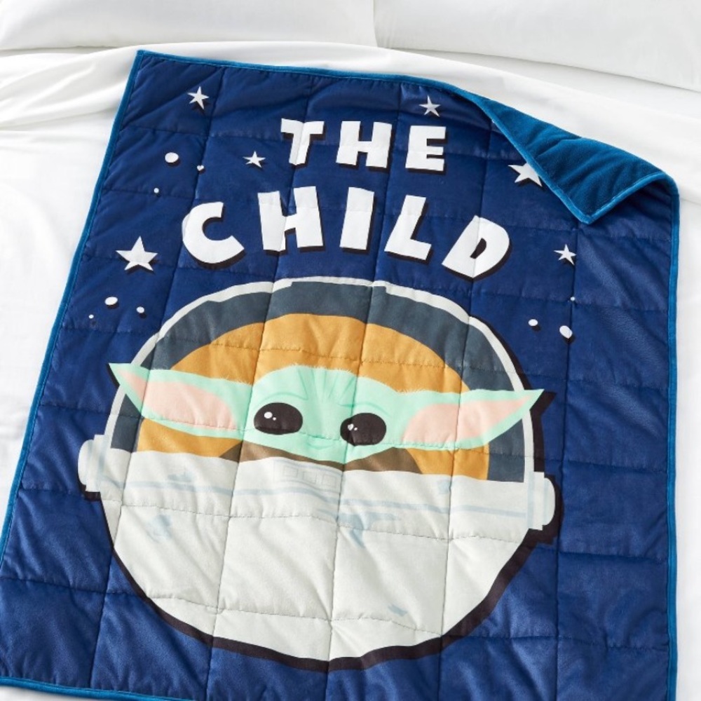 Star Wars The Mandalorian The Child Weighted Blanket 4.5 Pounds
